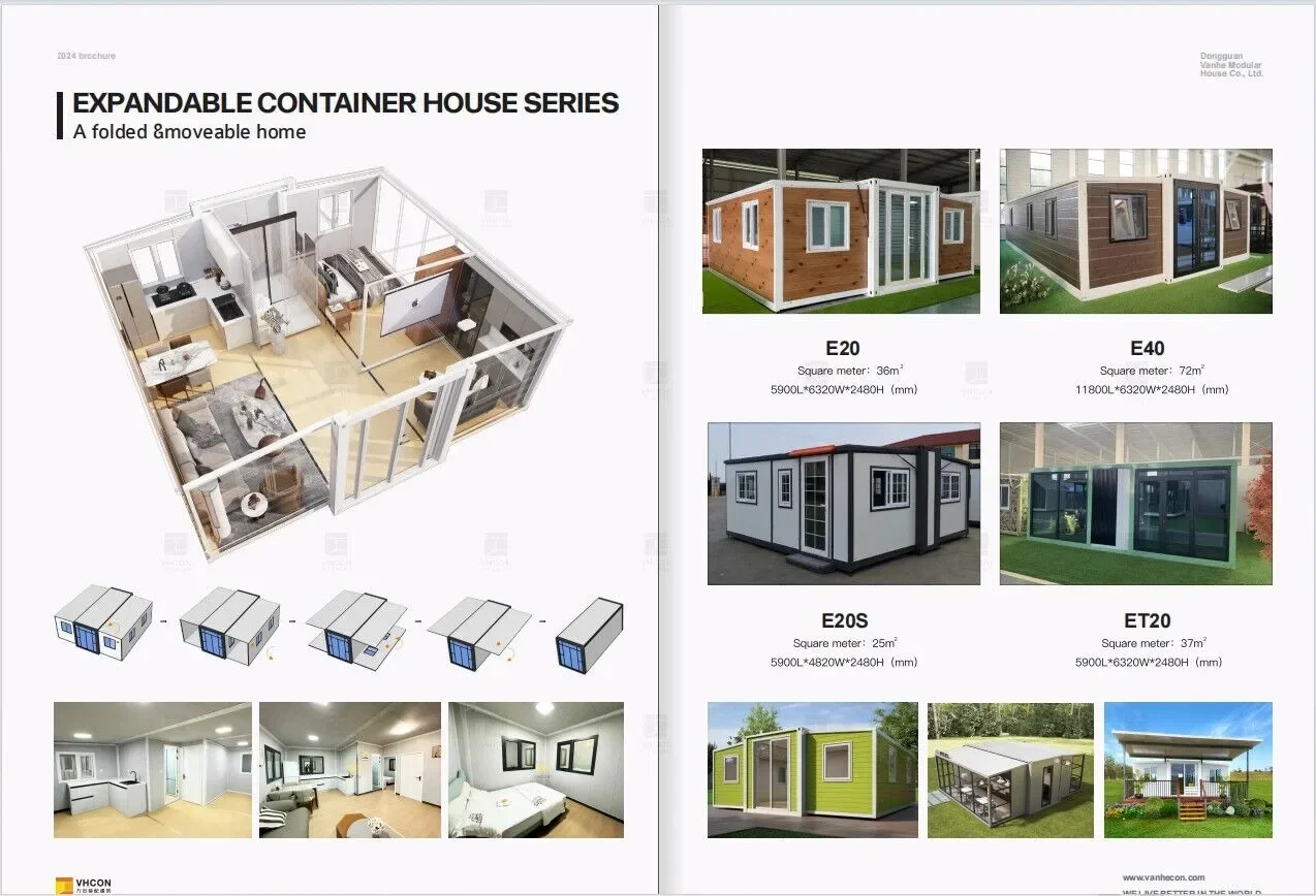 Sustainable Living House - Casa Personalizada Pré-fabricada, Dobrável, Expansível, Tipo