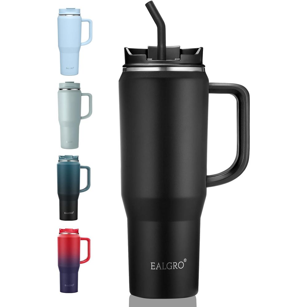 Stainless Steel Straw - Caneca Térmica de Viagem de 40