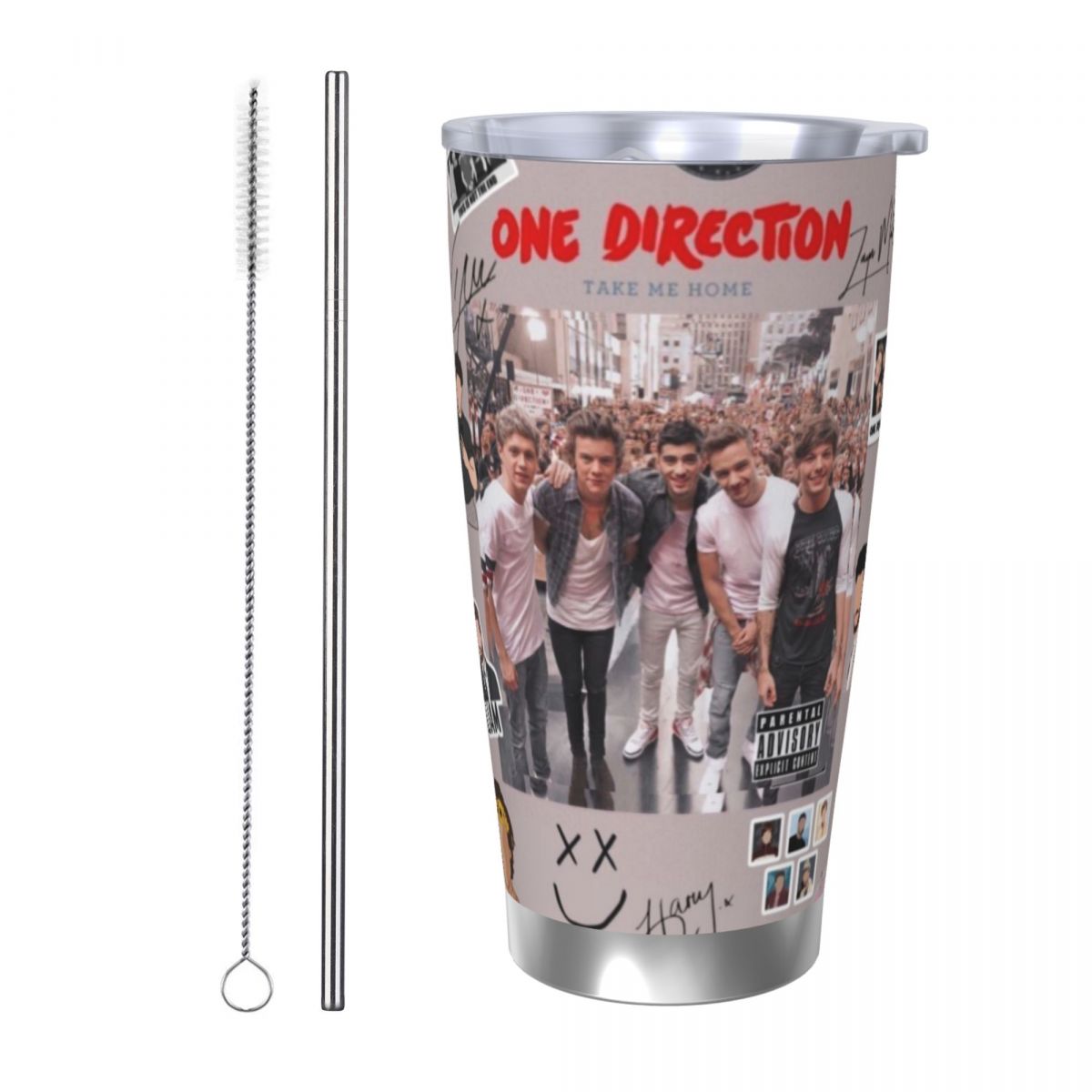 Stainless Steel Straw - Copo Térmico de Aço Inoxidável O-One-D-Directions