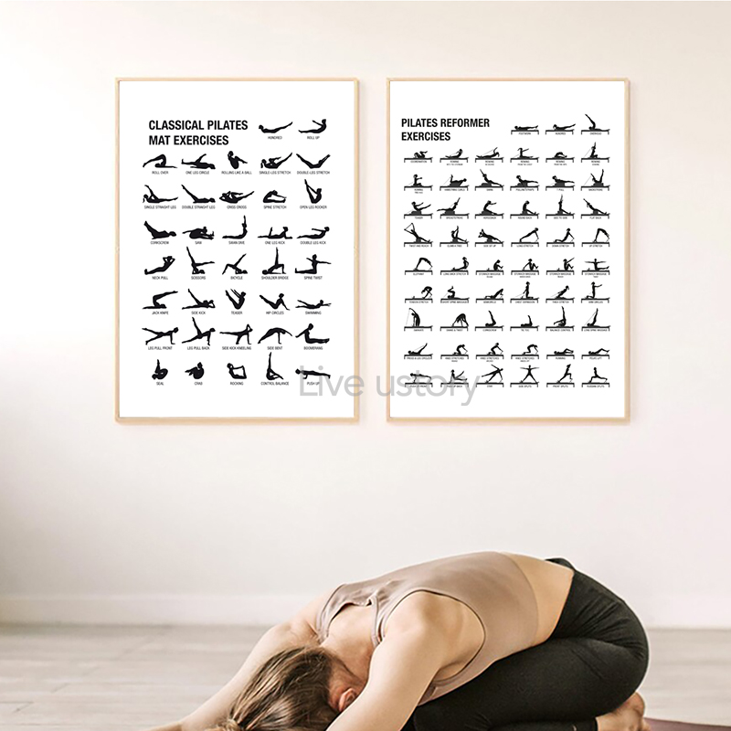 Gráfico de exercícios de pilat - Sustainable Living Guide avaliação e preço
