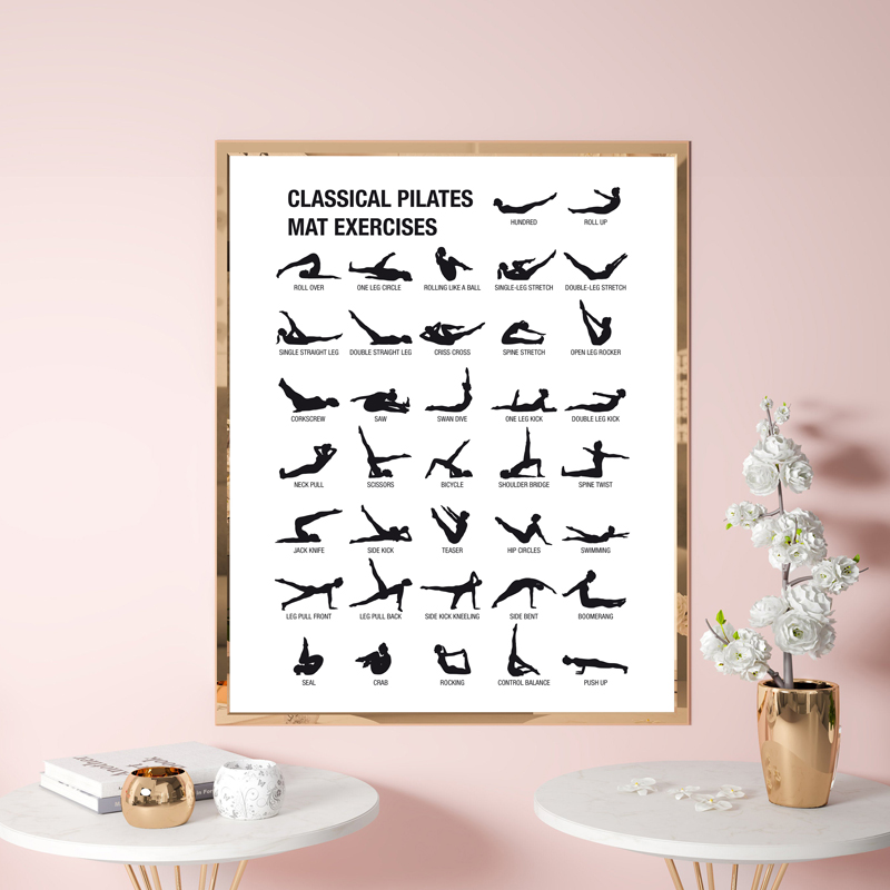 Gráfico de exercícios de pilat - Sustainable Living Guide avaliação e preço
