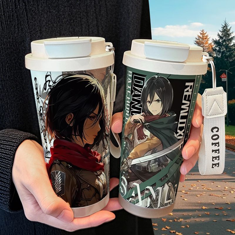 Ataque em titã mikasa ackerman - Stainless Steel Straw avaliação e preço