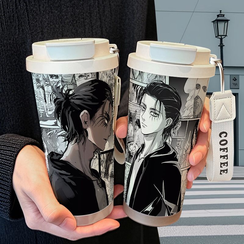 Ataque em titã mikasa ackerman - Stainless Steel Straw avaliação e preço