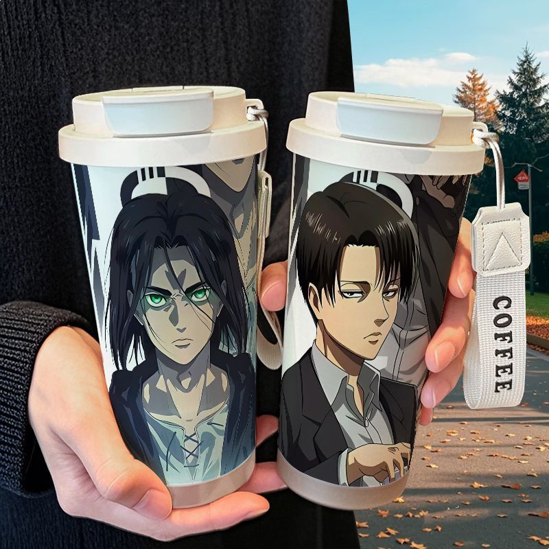 Ataque em titã mikasa ackerman - Stainless Steel Straw avaliação e preço
