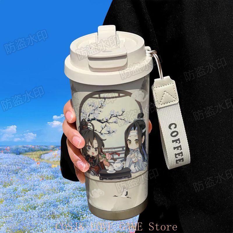 Anime mdzs wei wuxian lan wang - Stainless Steel Straw avaliação e preço