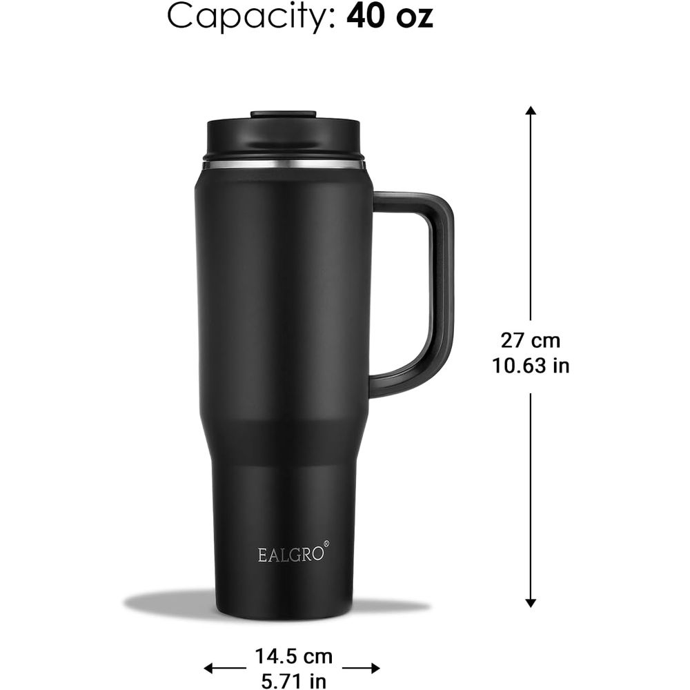 Caneca Térmica de Viagem de 40 - Stainless Steel Straw avaliação e preço